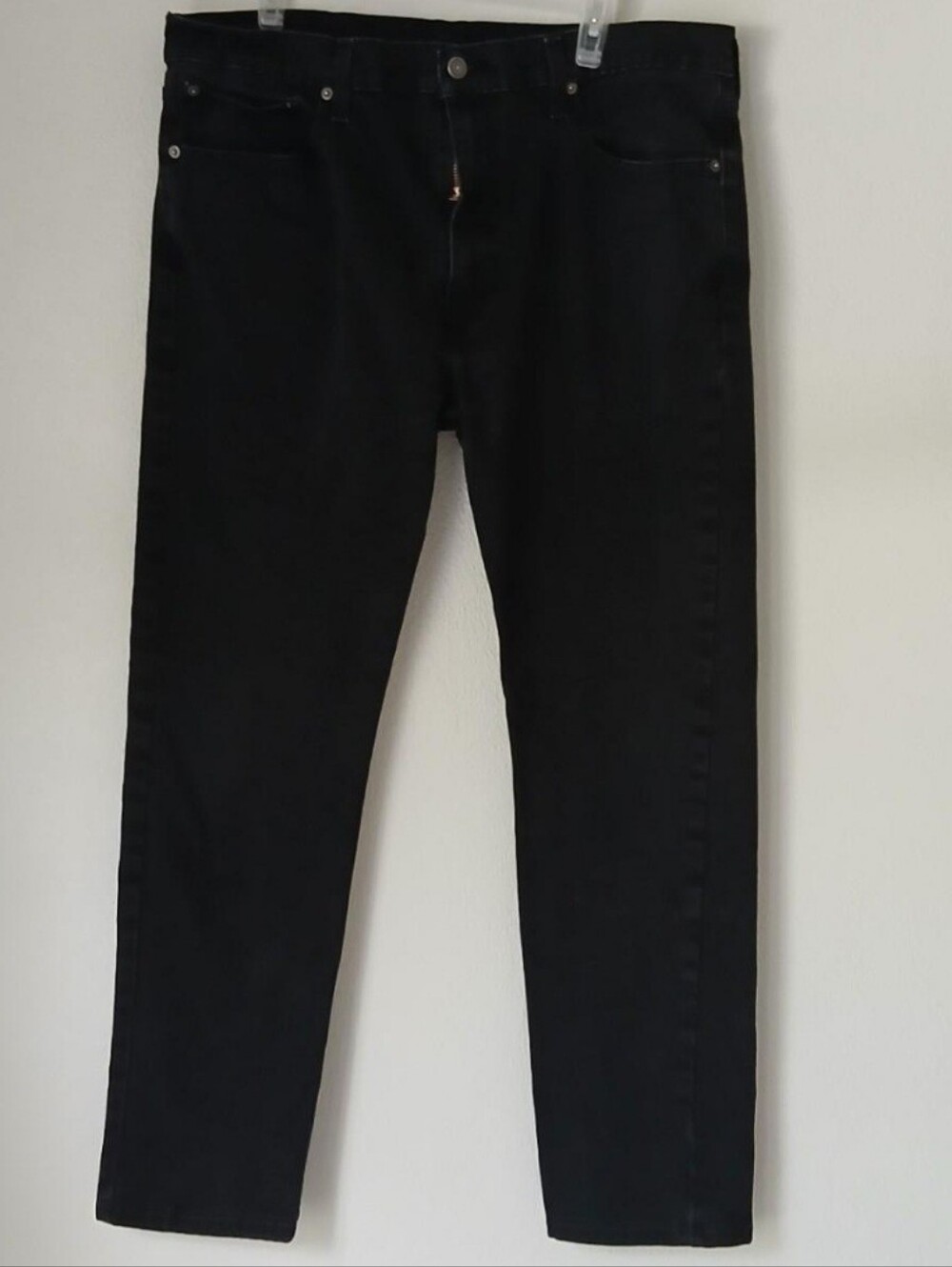 Levi’s 502 Relaxed Fit Men’s Black Jeans Size 38x32
